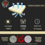 3 Pairs Viscose Bamboo Socks, Unisex - Image 4