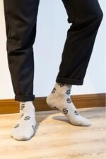 Men's 5 Packs Fun Crazy Animal Cotton Casual Crew Socks - Image 2