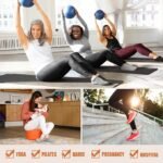 4/6 Pairs Pilates Socks for Women - Image 4