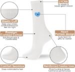 Women's Cute Cotton Crew Athletic Running Socks - Image 4