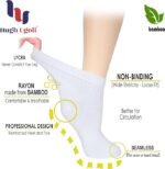 Women's Bamboo Diabetic Ankle Socks - Image 4