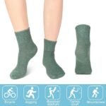 10 Pairs Socks Womens Crew Elastic Ankle Length Cotton - Image 4