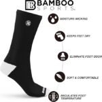 Premium Bamboo Rayon Crew Work Socks - Image 4
