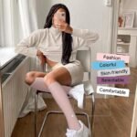 Iseasoo 4 Pairs Compression Socks - Image 3