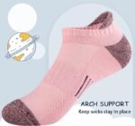 Girls Socks Ankle Athletic Socks For Kids 4-6 6-8 8-10 Years - Image 3