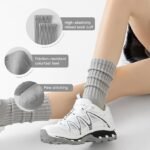 Women's 88% Cotton Mid-Calf Socks - Image 3