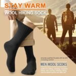 Thermal Socks for Men 5 Pairs Winter Thick - Image 2