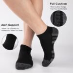 12 Pack Mens Ankle Socks Low Cut Cushioned - Image 3