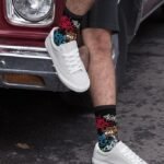 Graffiti Socks Novelty Funny Crew Socks Crazy Gifts - Image 3