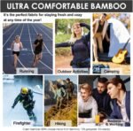 3 Pairs Viscose Bamboo Socks, Unisex - Image 2