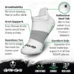 Anti-Odor Ankle Tab Socks – Moisture Wicking Ankle Socks - Image 4