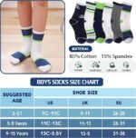 6 Pairs Kids Boys Girls Socks - Image 3