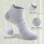 Ankle Socks for Men, 6 Pairs Bamboo Rayon Breathable - Image 4
