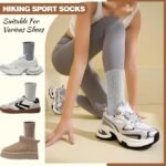 Merino Wool Socks for Women Hiking Thermal Warm - Image 2