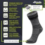 Warm Thermal Wool Socks for Winter Moisture - Image 2
