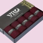 VRD Men’s Dress Socks Bamboo Rayon 5-Pack Crew Socks - Image 3