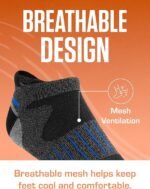 Men's Bamboo Cushioned No-Show Athletic Socks - Image 2