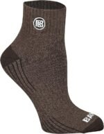 Premium Bamboo Rayon Quarter Crew Socks - Image 2