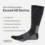 Merino Wool Socks for Men & Women Casual Warm Winter - Image 3