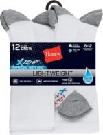mens Hanes Men's Socks, X-temp Lightweight Socks - Image 3