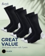 3 Pairs Viscose Bamboo Socks Mens - Image 3