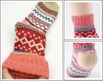 5Pack Womens Vintage Winter Soft Warm Thick - Image 4