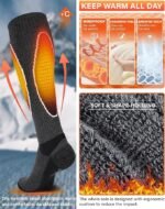 Merino Wool Ski Socks, Cold Weather Socks - Image 3