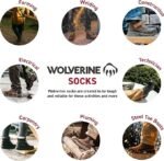 Men's All Season Work Mid Calf Socks (2-Pack) - Image 2