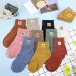 10 Pairs Socks Womens Crew Elastic Ankle Length Cotton - Image 5