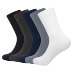 Thin Viscose Bamboo Dress Men Sock Soft Crew