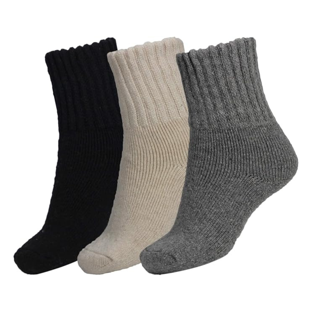 Untitled design - 2026-01-16T033028.956 Boot Socks for Women Winter Solid Thick Warm Socks - Image 1