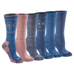 Women's Dri-Tech Fashion Moisture Control Crew Socks