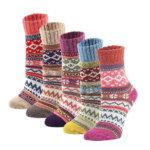5Pack Womens Vintage Winter Soft Warm Thick