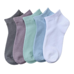 Women Viscose Bamboo Ankle Socks Low