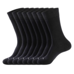 Men's Dress Socks Cotton Thin Classic Lightweight Socks