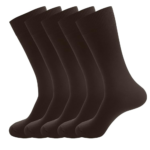 Men's Dress Socks 5 Pairs Mens Cotton Calf