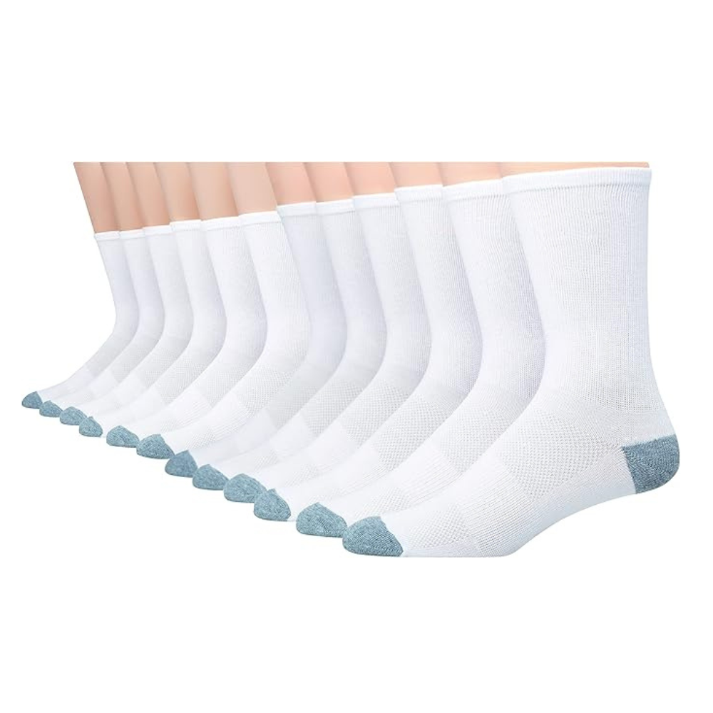 Untitled design - 2026-01-16T044301.424 mens Hanes Men's Socks, X-temp Lightweight Socks - Image 1