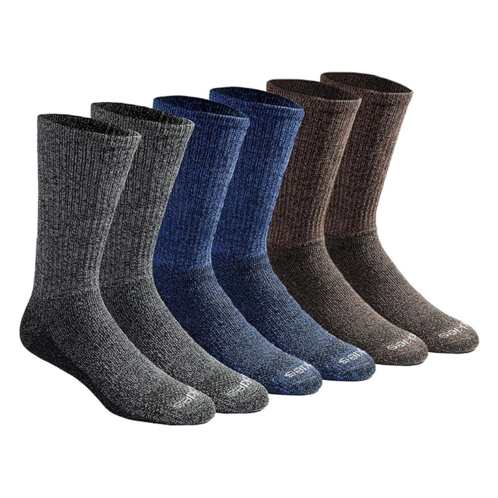 Untitled design - 2026-01-16T053040.184 Men's Dri-Tech Essential Moisture Control Crew Socks - Image 1