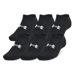 Unisex-Adult Training Cotton No Show Socks 6 Pack