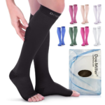 Doc Miller Open Toe Compression Socks