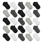 Kids Socks - 25 Pairs Toddler Ankle Socks Set