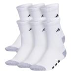 Unisex Kids Crew Socks for Boys and Girls Youth (6-pack)