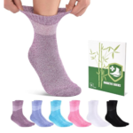 Bamboo Viscose Diabetic Socks for Women