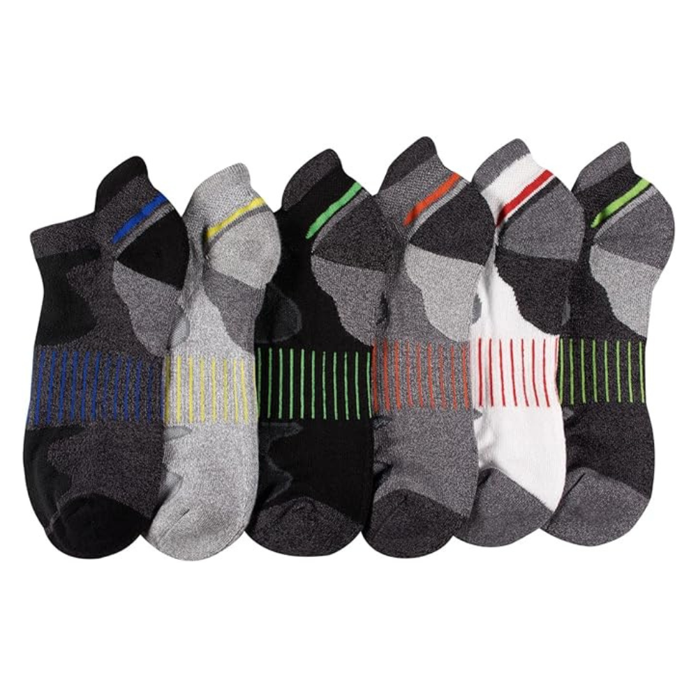 Untitled design - 2026-01-16T090652.493 Men's Bamboo Cushioned No-Show Athletic Socks - Image 1